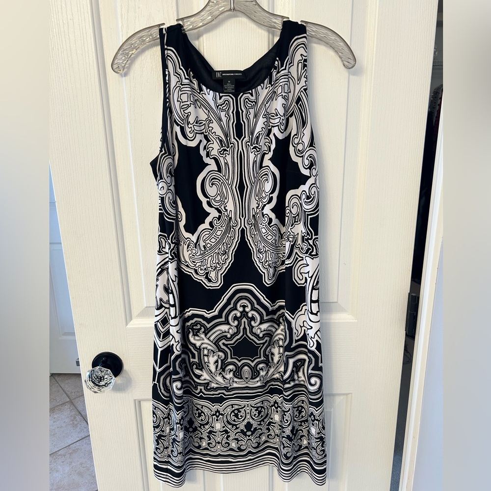 INC International Concepts black and white dress